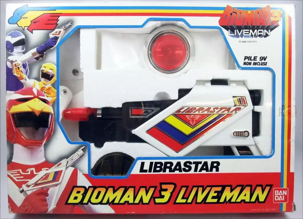 Bioman 3 - Liveman - Librastar