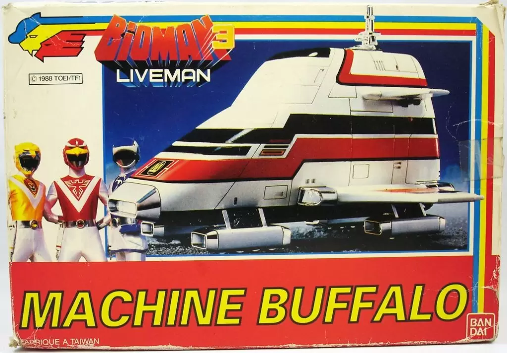 Bioman 3 - Liveman - Machine Buffalo