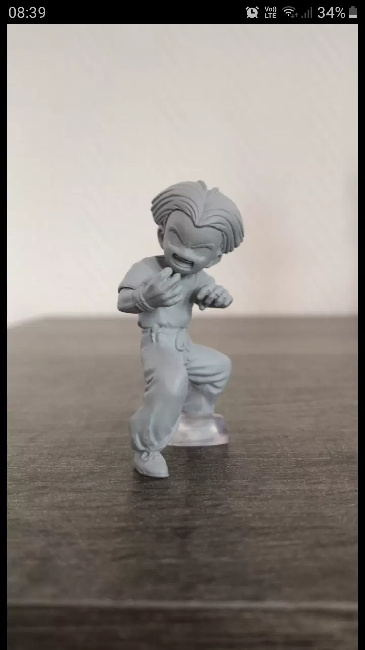 Gashapon - Krilin pétrifié