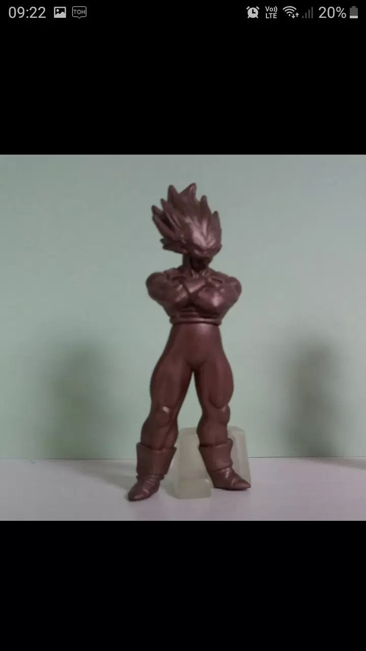 Gashapon - Vegeta Bronze