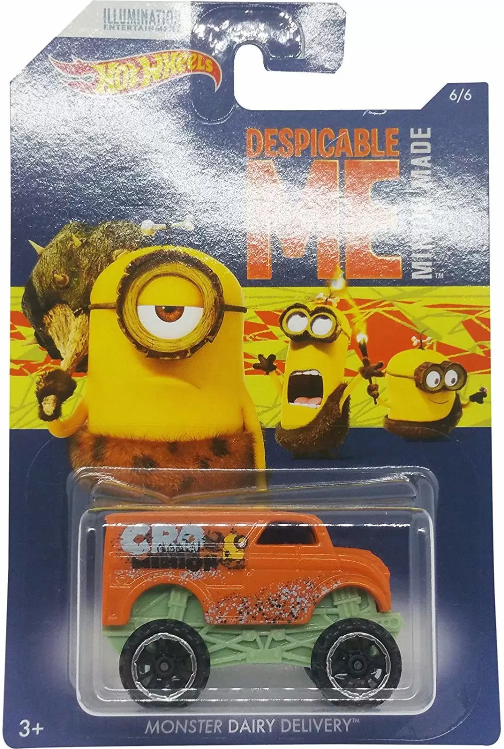 Hot Wheels Despicable me (Les Minions) - N°9 Monster Dairy Delivery