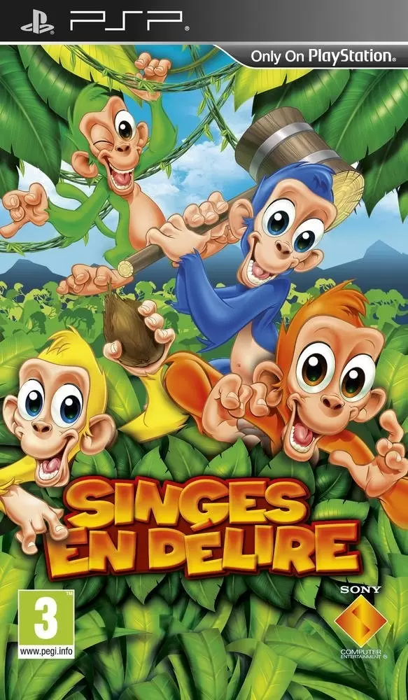 Jeux PSP - Singes en délire