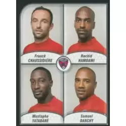 Chaussidiere/Hamdani/Yatabare/Darchy - Clermont foot Auvergne 63