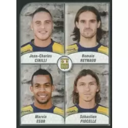 Cirilli/Reynaud/Esor/Piocelle - AC Arles-Avignon