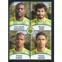 Darcheville/Zerka/N'Diaye/Dossevi - FC Nantes