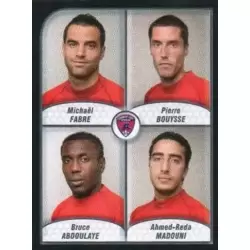 Fabre/Bouysse/Abdoulaye/Madouni - Clermont foot Auvergne 63