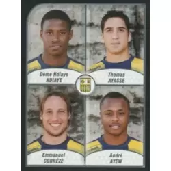 N'Diaye/Ayasse/Correze/Ayew - AC Arles-Avignon
