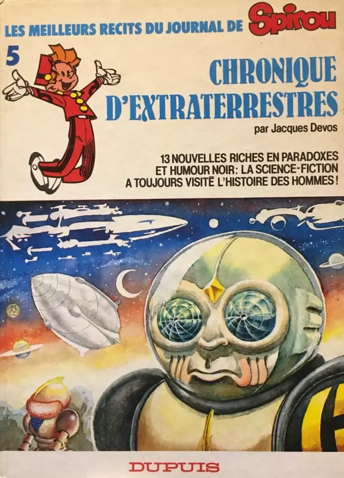 Les meilleurs récits du journal de Spirou - Chronique d\'extraterrestres