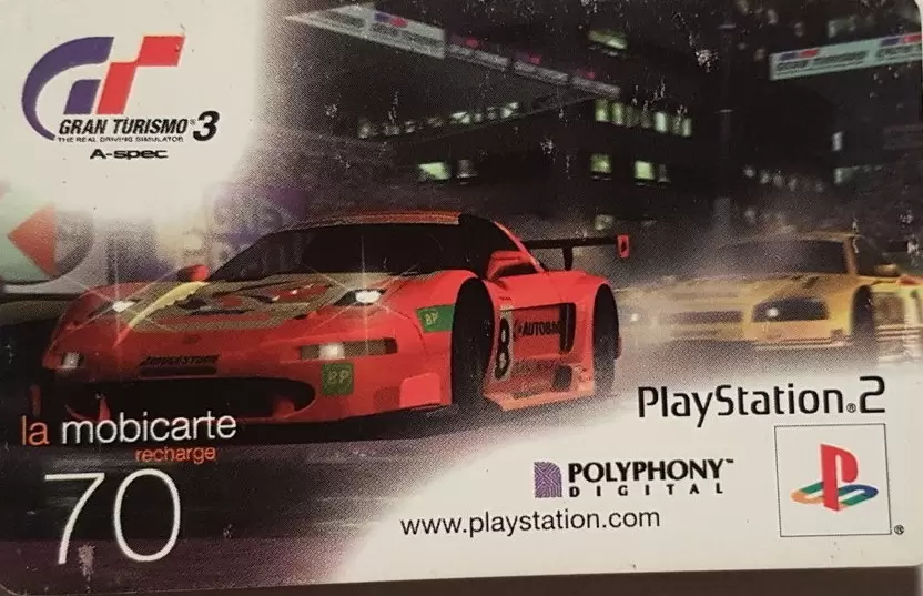 Mobicarte Orange - Playstation 2 Gran Turismo 3 A-spec