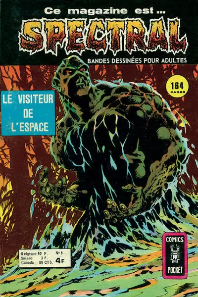 Spectral -1ère série (Comics Pocket) - La Créature du Marais - Le visiteur de l\'espace