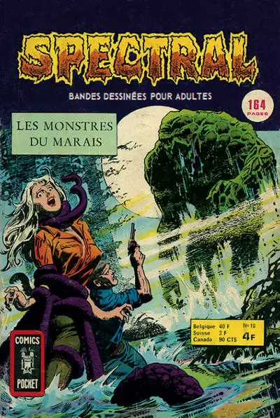 Spectral -1ère série (Comics Pocket) - La Créature du Marais - Les monstres du marais