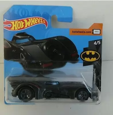 DieCast Hot Wheels Batmobile (Blue) - DC Batman 4/5