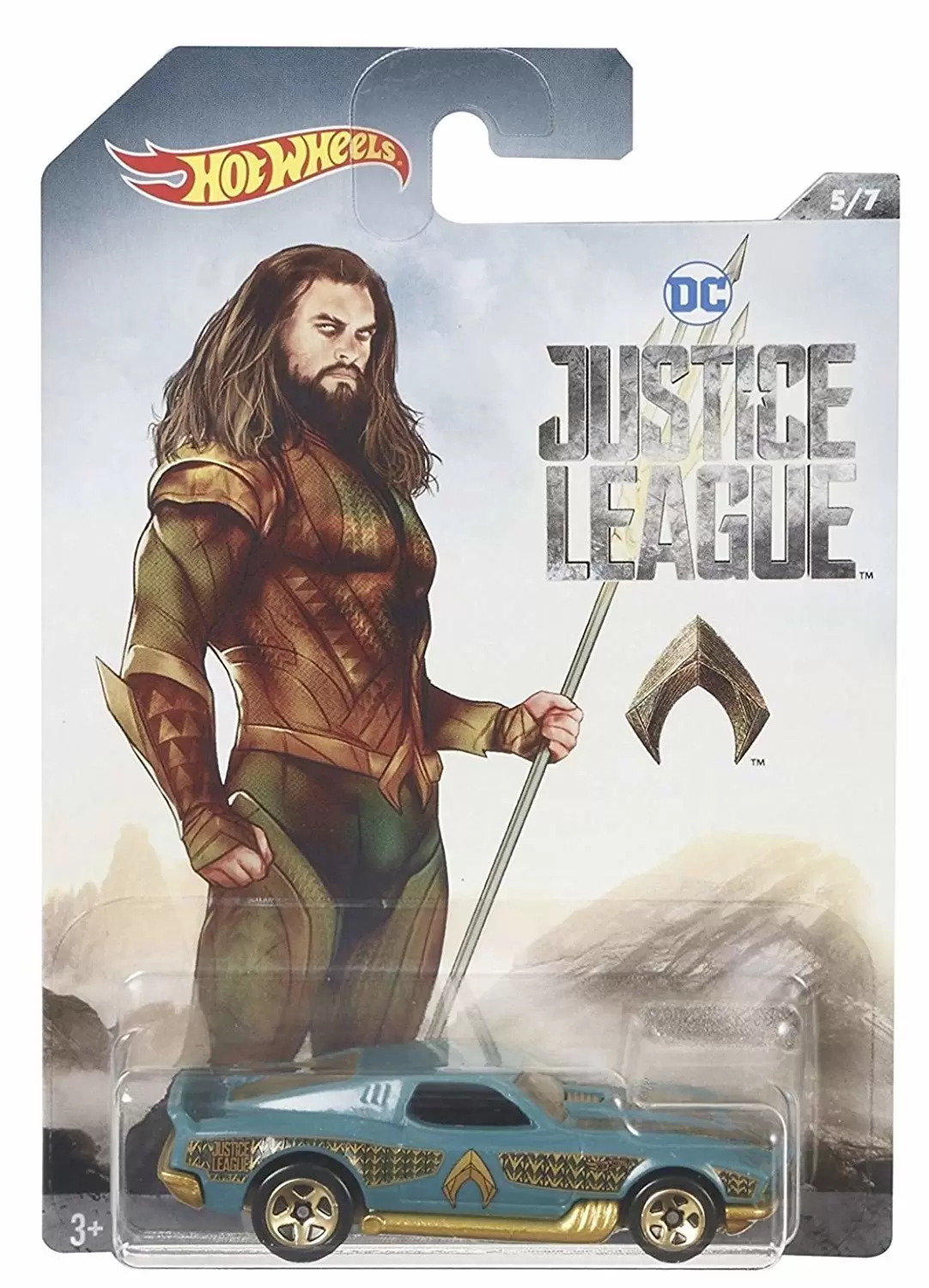 Hot Wheels DC Justice League - Blvd Bruiser - Aquaman