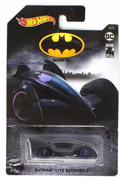 Hot Wheels 80 ans de Batman - Batman Live Batmobile