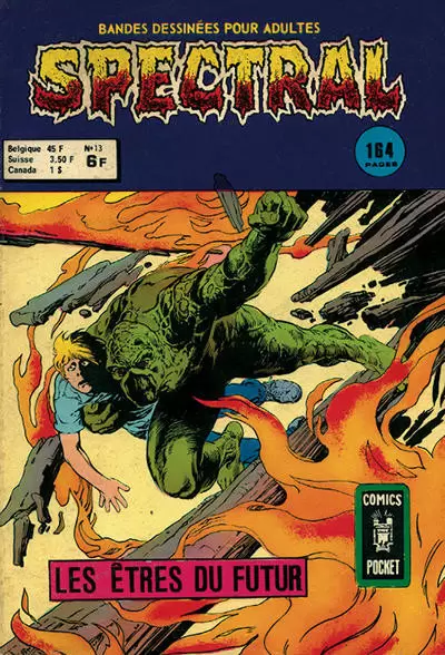 Spectral -1ère série (Comics Pocket) - La Créature du Marais - Funérailles pour un monstre