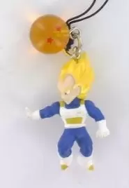 Chara Strap Charm - Vegeta ssj2