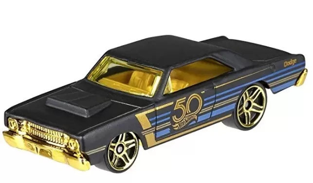 Hot Wheels 50 ème anniversaire Black & Gold - 68\' Dodge Dart