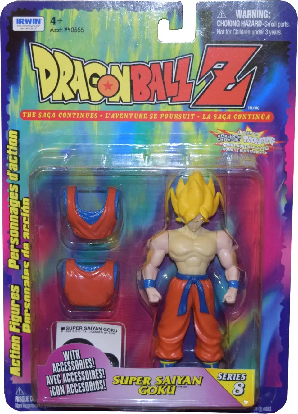 Irwin Toy - Series 8 - Super Saiyan Goku