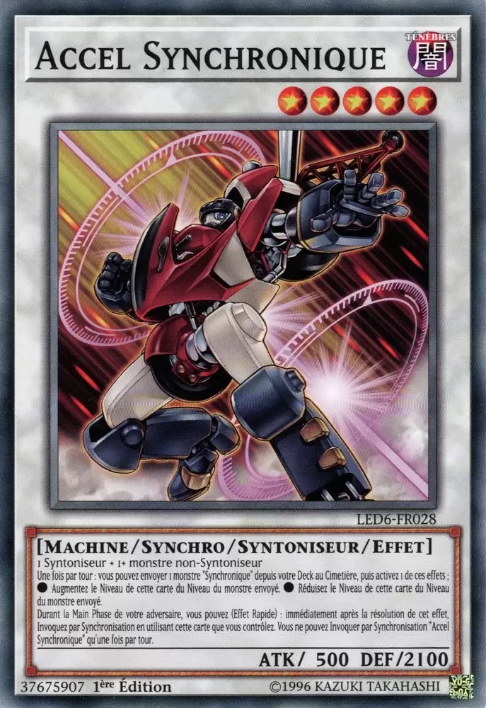 Pack du Duelliste - Les Duellistes Légendaires : Le Héros Magique LED6 - Accel Synchronique