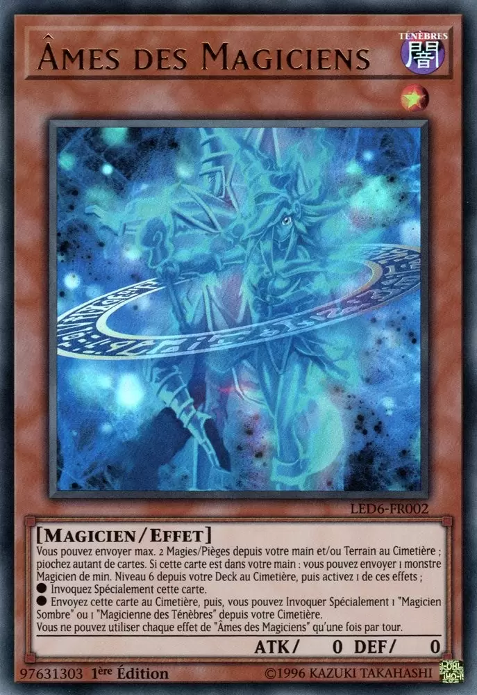 Pack du Duelliste - Les Duellistes Légendaires : Le Héros Magique LED6 - Âmes des Magiciens