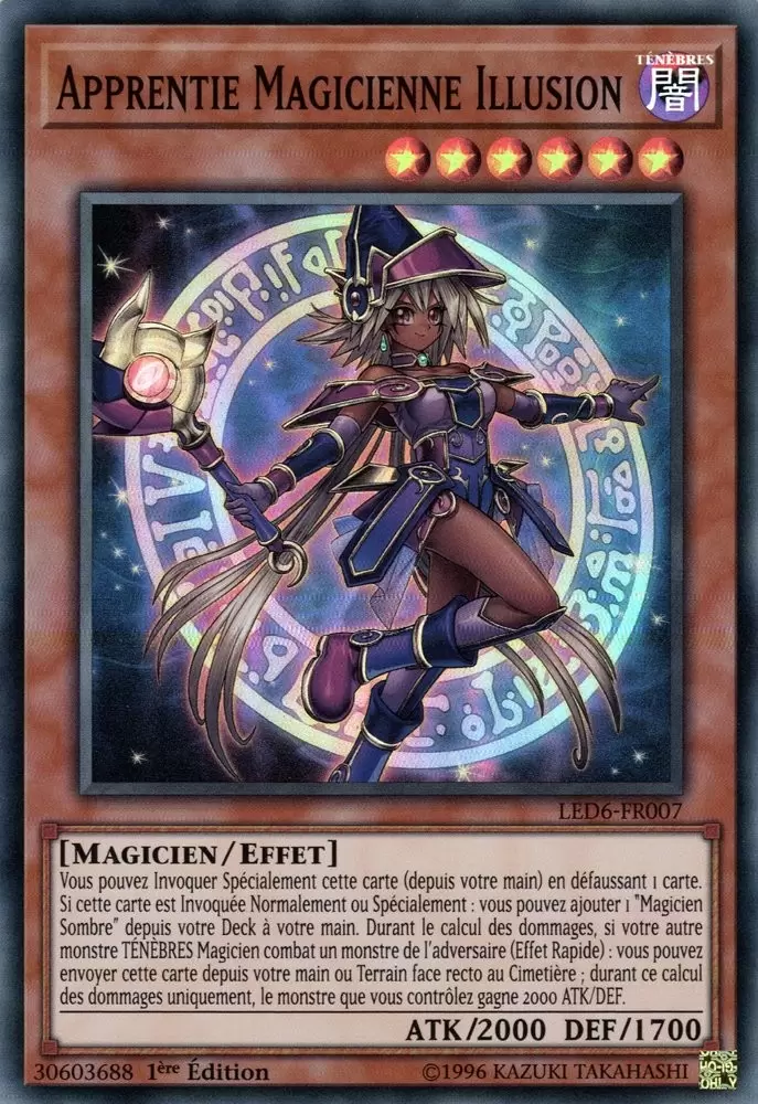 Pack du Duelliste - Les Duellistes Légendaires : Le Héros Magique LED6 - Apprentie Magicienne Illusion