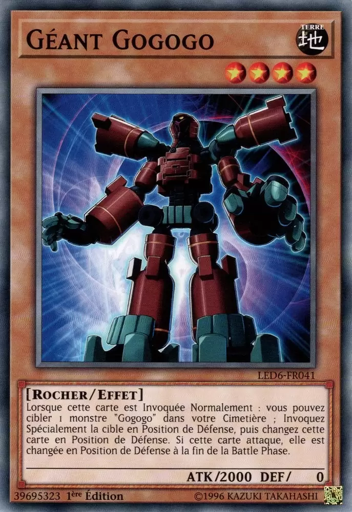 Pack du Duelliste - Les Duellistes Légendaires : Le Héros Magique LED6 - Géant Gogogo