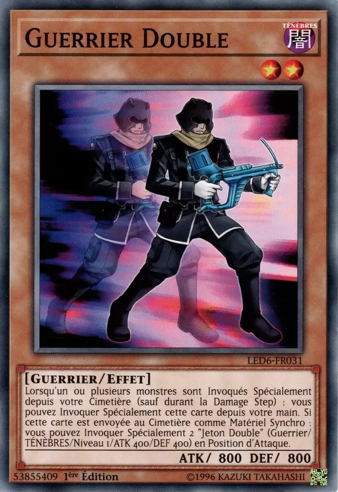Pack du Duelliste - Les Duellistes Légendaires : Le Héros Magique LED6 - Guerrier Double