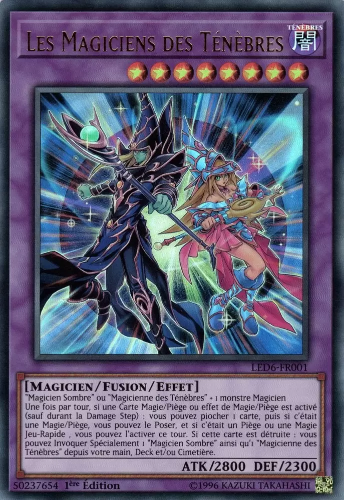 Pack du Duelliste - Les Duellistes Légendaires : Le Héros Magique LED6 - Les Magiciens des Ténèbres