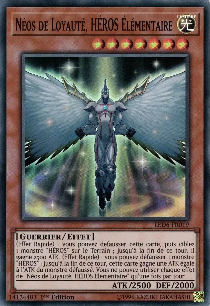 Pack du Duelliste - Les Duellistes Légendaires : Le Héros Magique LED6 - Néos de Loyauté, HÉROS Élémentaire