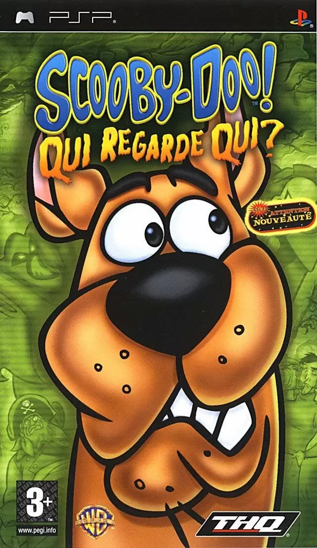 PSP Games - Scooby-Doo ! Qui regarde qui ?
