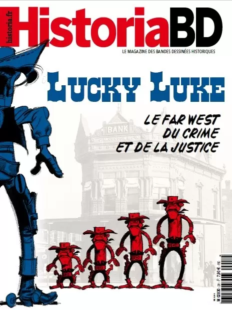 Historia BD - Lucky Luke, le far west du crime et de la justice