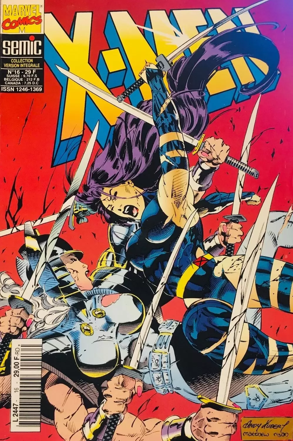 X-Men Semic - X-Men 16