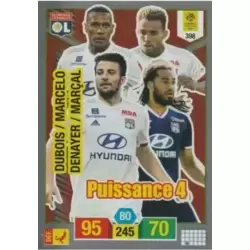 Léo Dubois / Marcelo / Jason Denayer / Marçal - Olympique Lyonnais