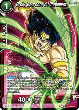Dragon Ball Super Carte Promo FR - Broly, Couronne du Châtiment