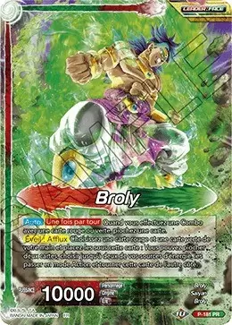 Dragon Ball Super Carte Promo FR - Broly // Broly, Afflux de Brutalité