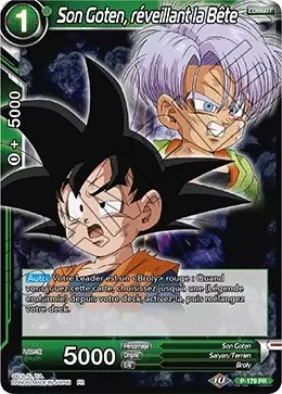 Dragon Ball Super Carte Promo FR - Son Goten, réveillant la Bête