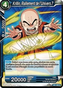 Dragon Brawl [DB1] - Krillin, Ralliement de l\'Univers 7