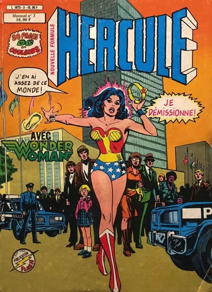 Hercule avec Wonder Woman - Mensuel N°3