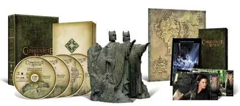 Le Seigneur des Anneaux - Le Seigneur des Anneaux I, La Communauté de l\'Anneau + Statuettes l\'Argonath