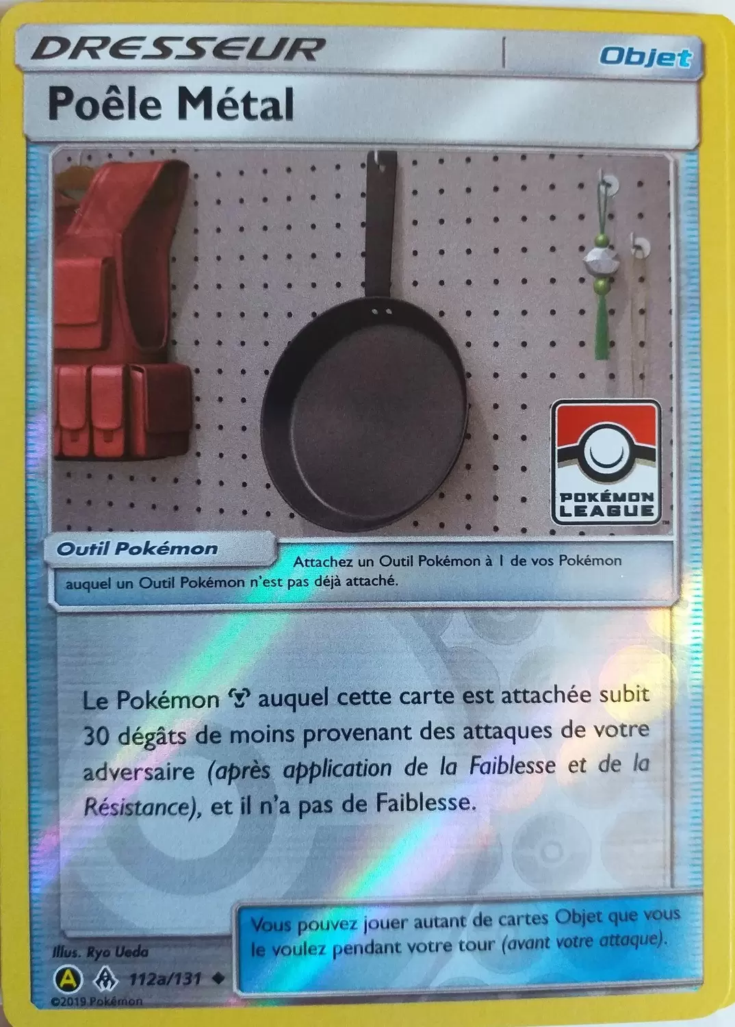 Cartes Pokémon Alternatives - Poêle métal Reverse Pokemon League