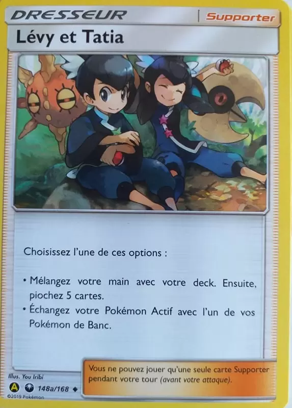 Cartes Pokémon Alternatives - Levy & Tatia Reverse