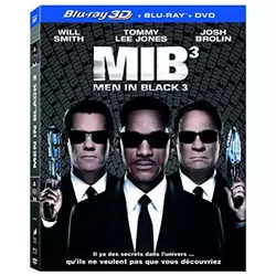 Men in Black 3 [Combo 3D + Blu-Ray + DVD]