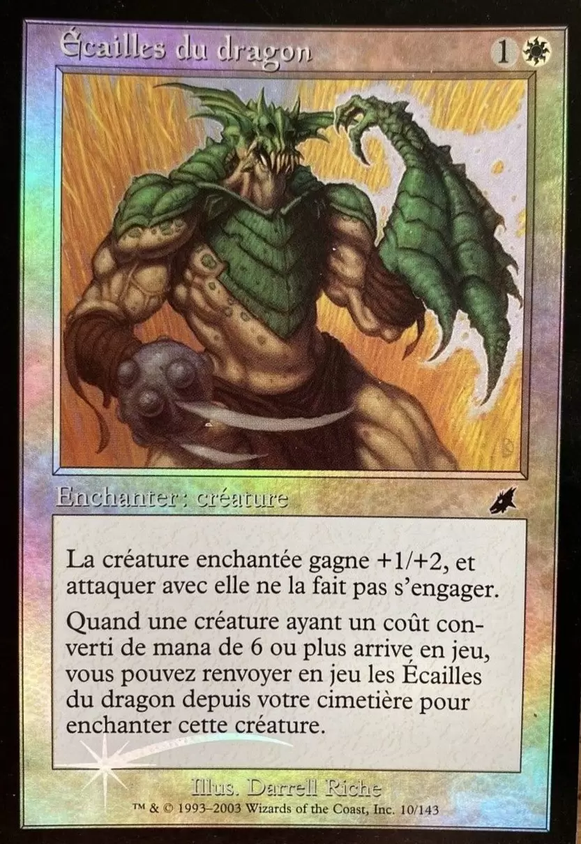 Fléau (Scourge) - Écailles du dragon Foil