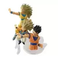 Goku, Gotencks ssj3 et Gohan