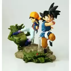 Goku petit gt et Pan