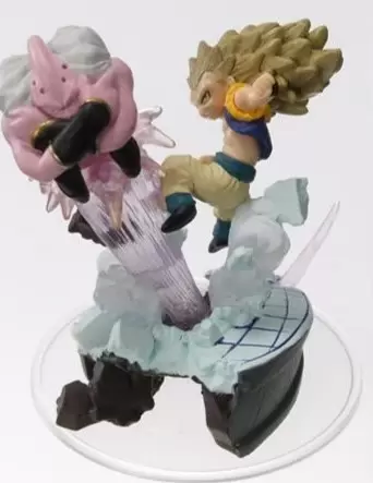 Imagination Figure - Gotencks ssj 3 vs Buu