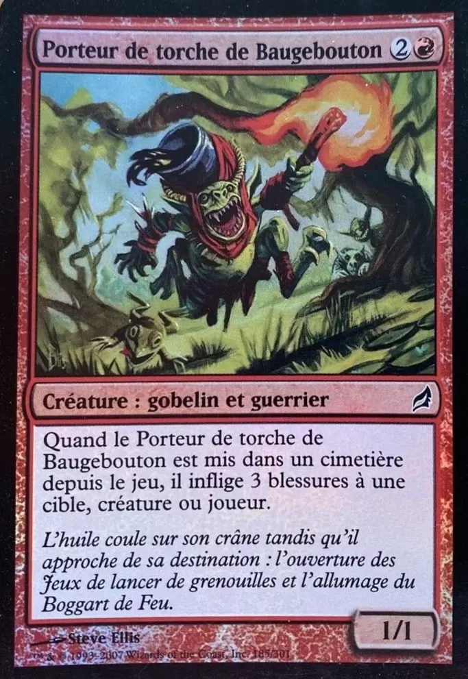 Lorwyn - Porteur de torche de Baugebouton Foil