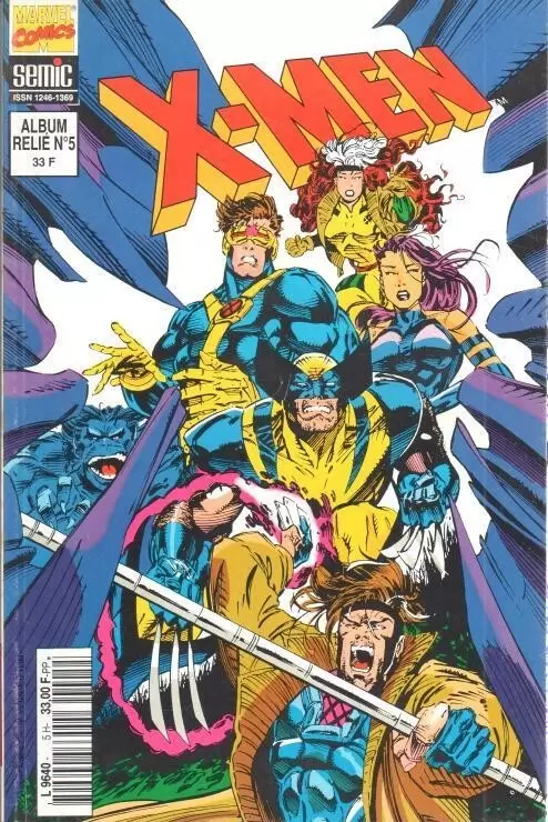 X-Men Semic - Album relié N°5 (du n°9 au n°10)