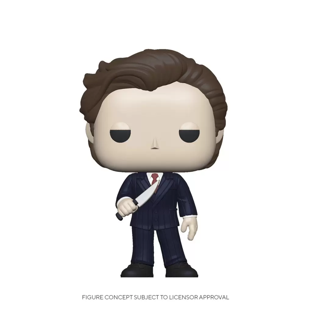 POP! Movies - American Psycho - Patrick Bateman in a suit with a knife