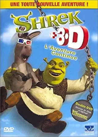 Film d\'Animation - Shrek 3D, L\'Aventure continue - Édition Spéciale [inclus 2 paires de lunettes]